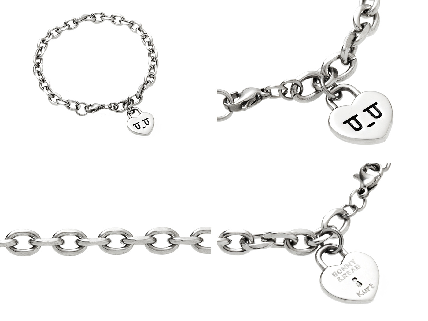 飾品,kurt聯名,kurt wu,愛心,手鍊,bracelet,鋼飾