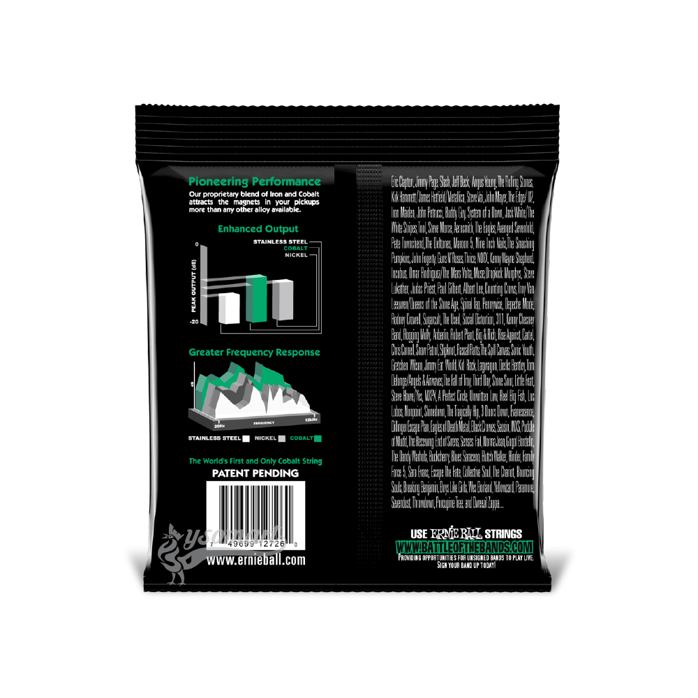 Ernie Ball 電吉他弦 012-056 Not Even Slinky Cobalt 2726