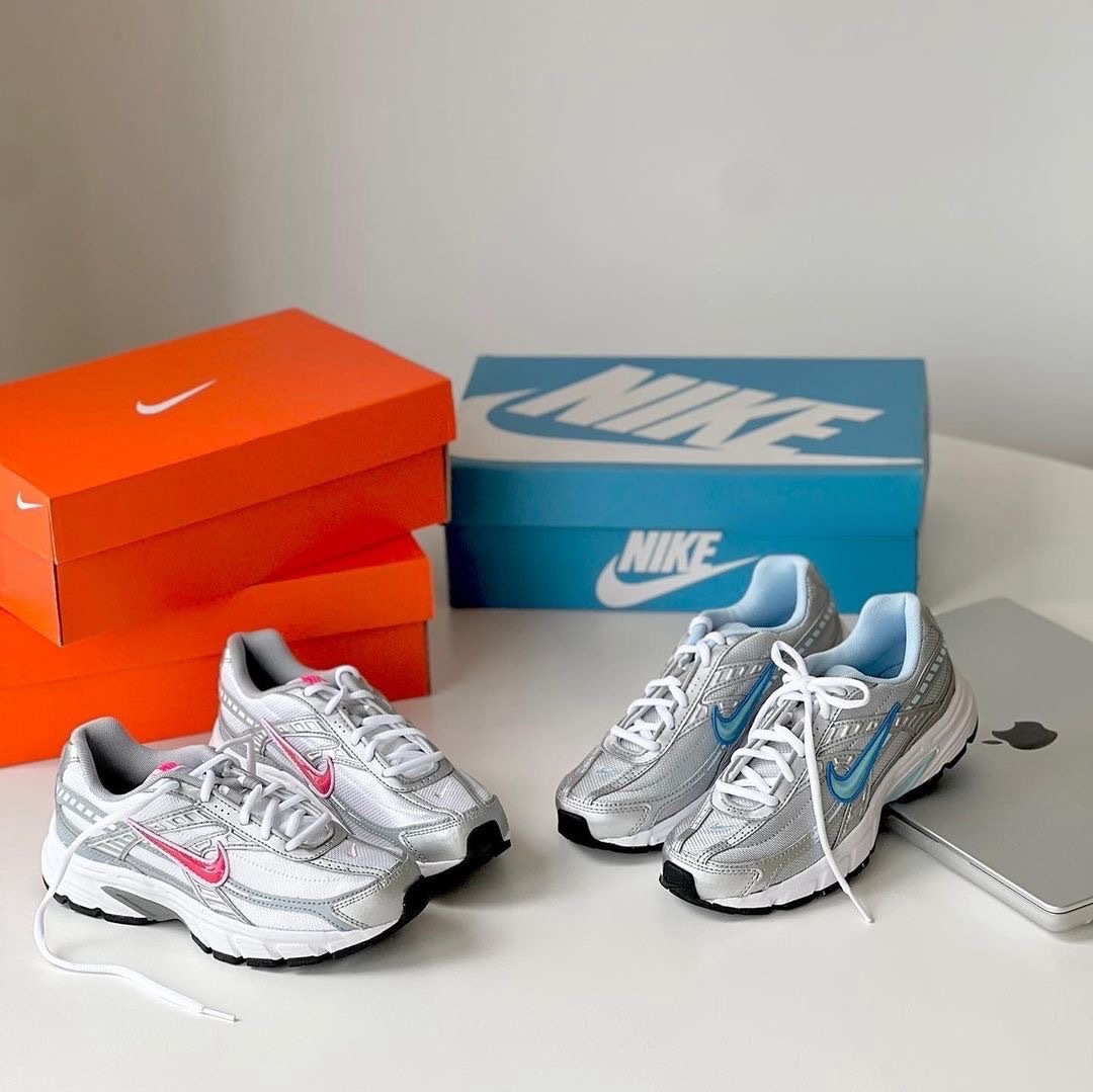 Nike Initiator 銀粉 太空銀 粉色 復古 慢跑鞋 394053-101