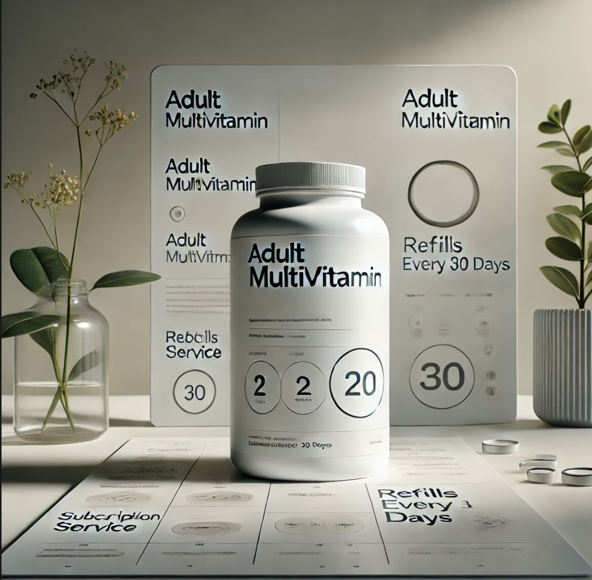 Vital30+: 30 Days to Better Health (Subscription Supplements)