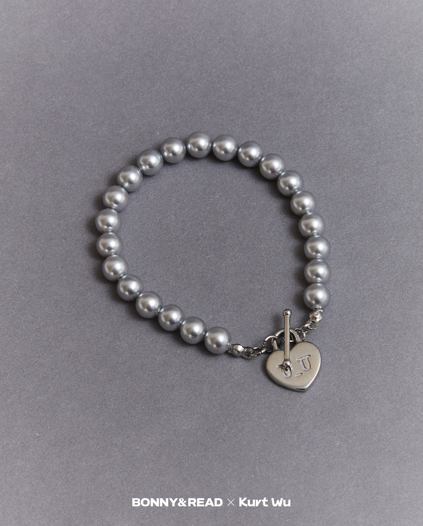 飾品,kurt聯名,kurt wu,愛心,手鍊,bracelet,珍珠,pearl