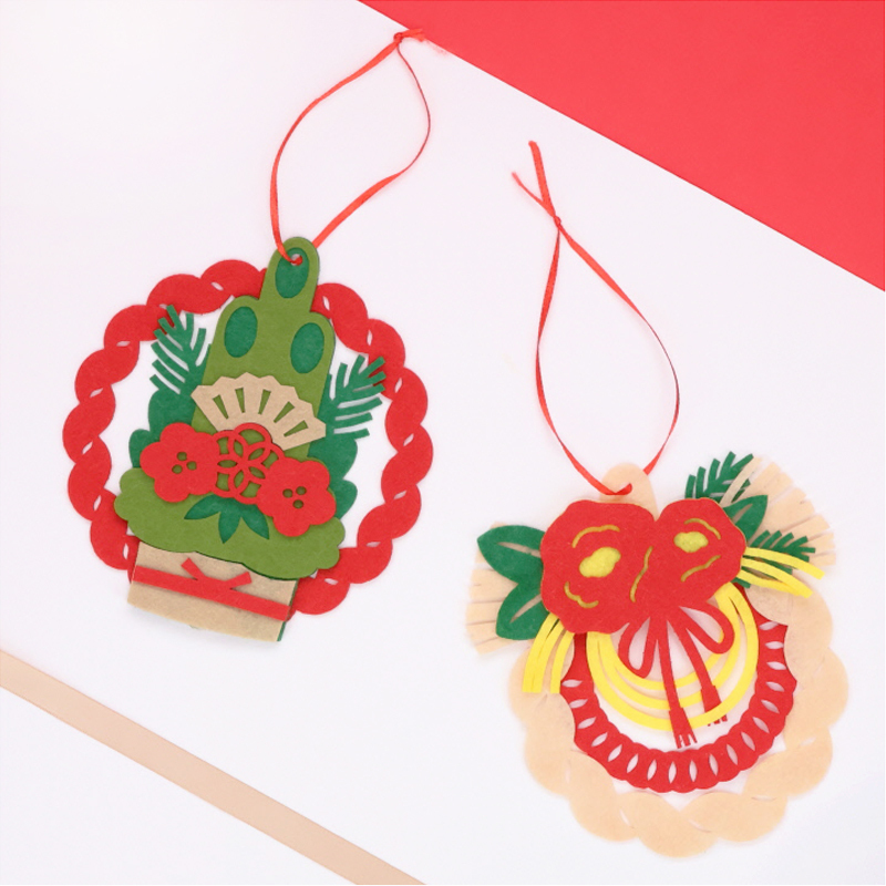 正月春節毛氈掛飾品/新春