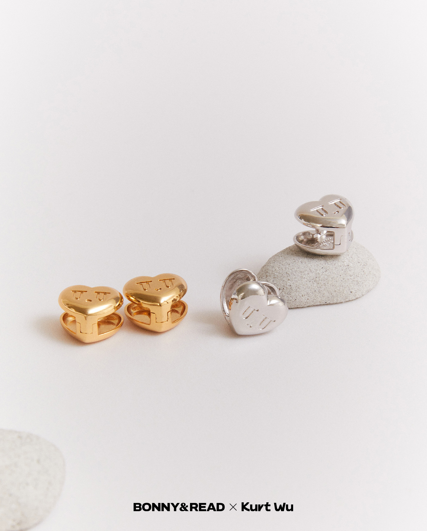 kurt聯名,kurt wu,愛心,耳環,耳環組,earrings