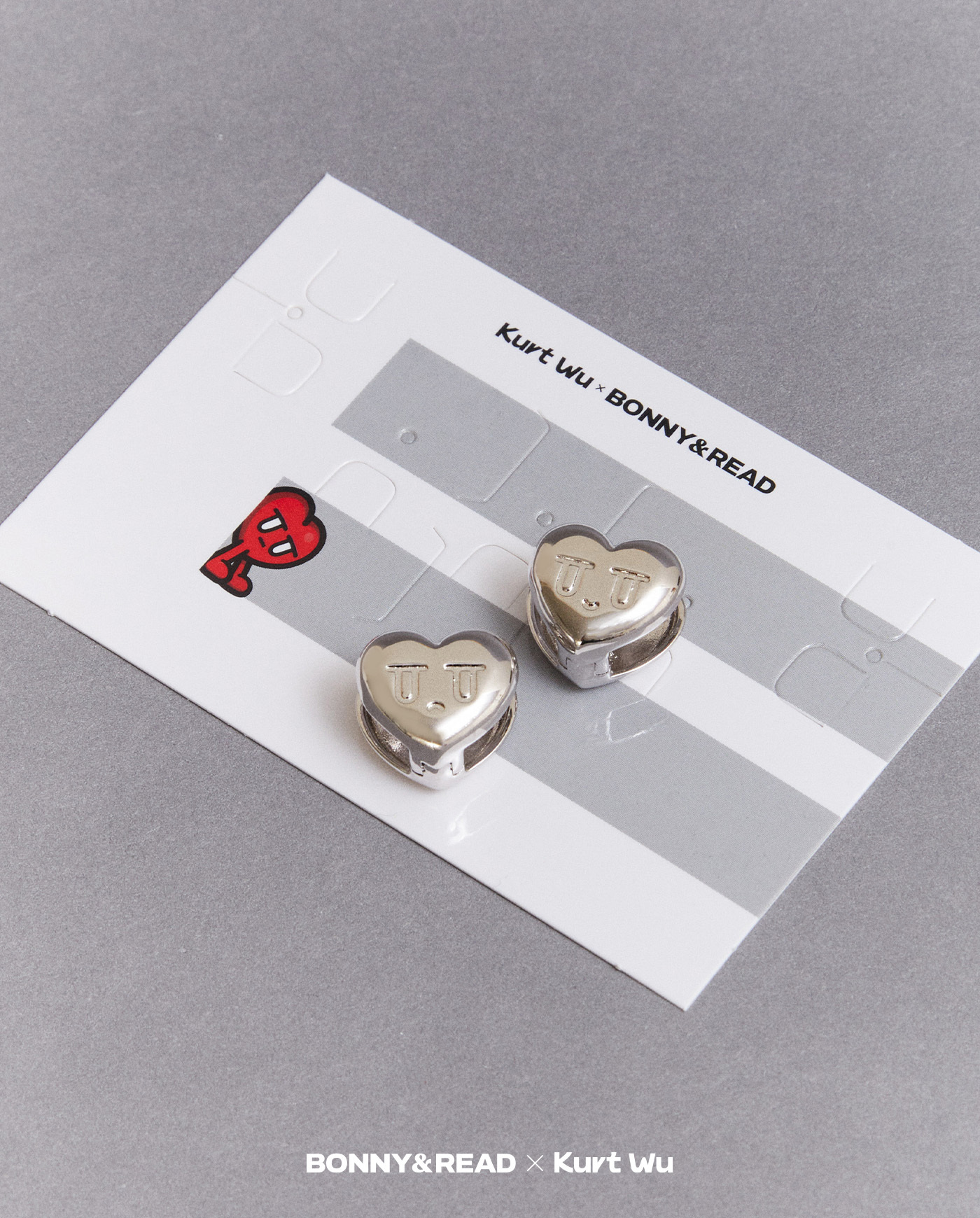 kurt聯名,kurt wu,愛心,耳環,耳環組,earrings