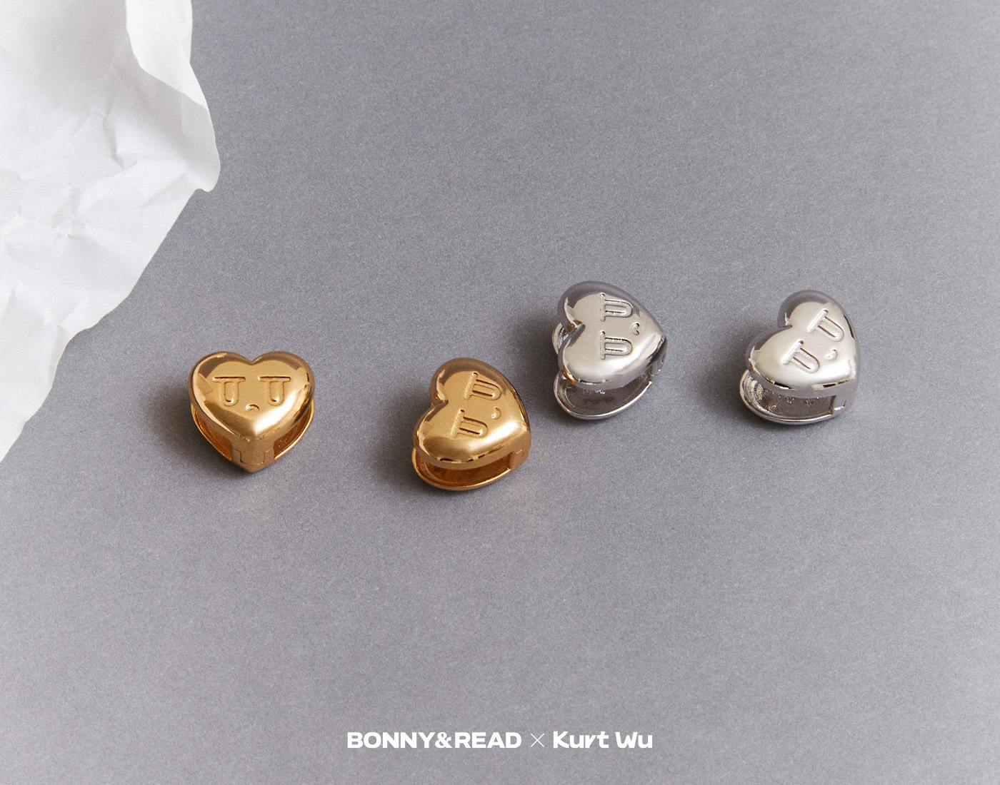 kurt聯名,kurt wu,愛心,耳環,耳環組,earrings