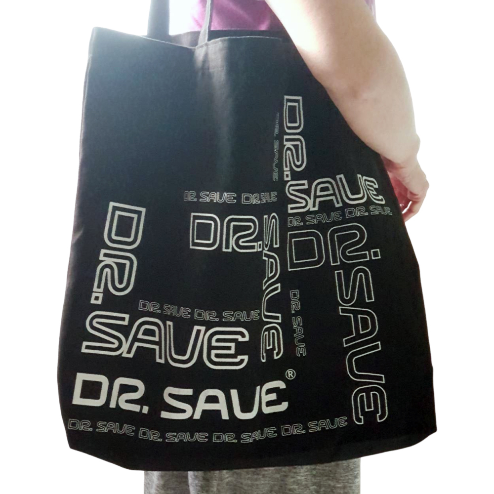【摩肯】DR.SAVE文青帆布袋|單肩包 超大容量