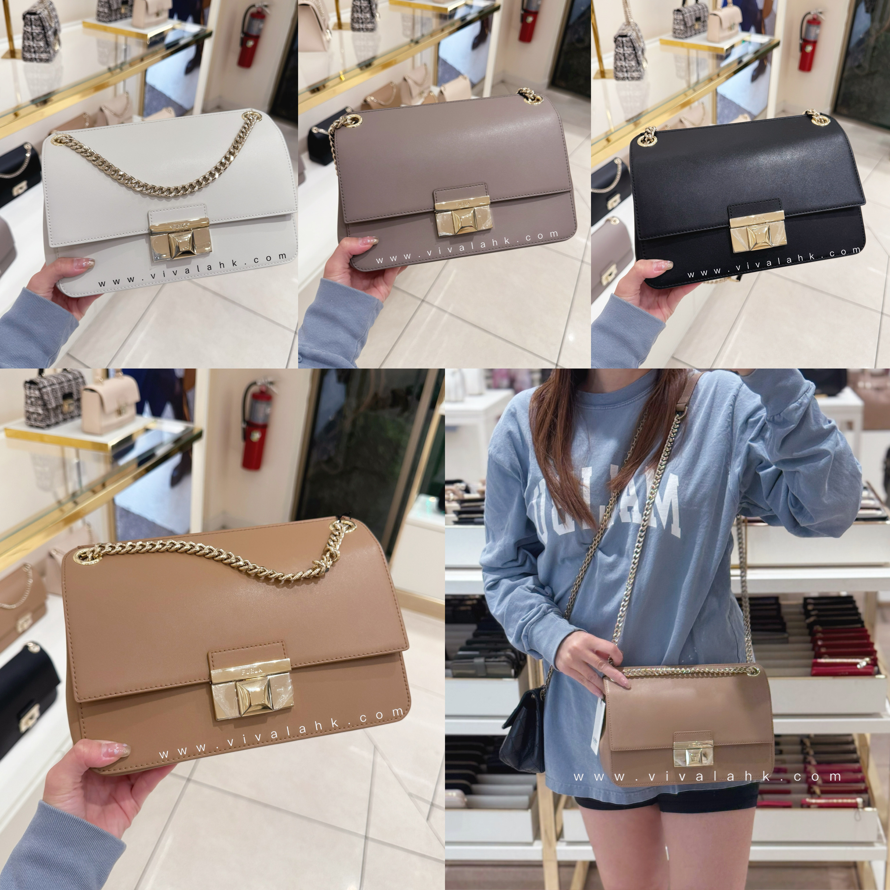 Furla - Venere 單肩/斜孭多用袋 (滑牛皮 ) (WB01434 BX3104)