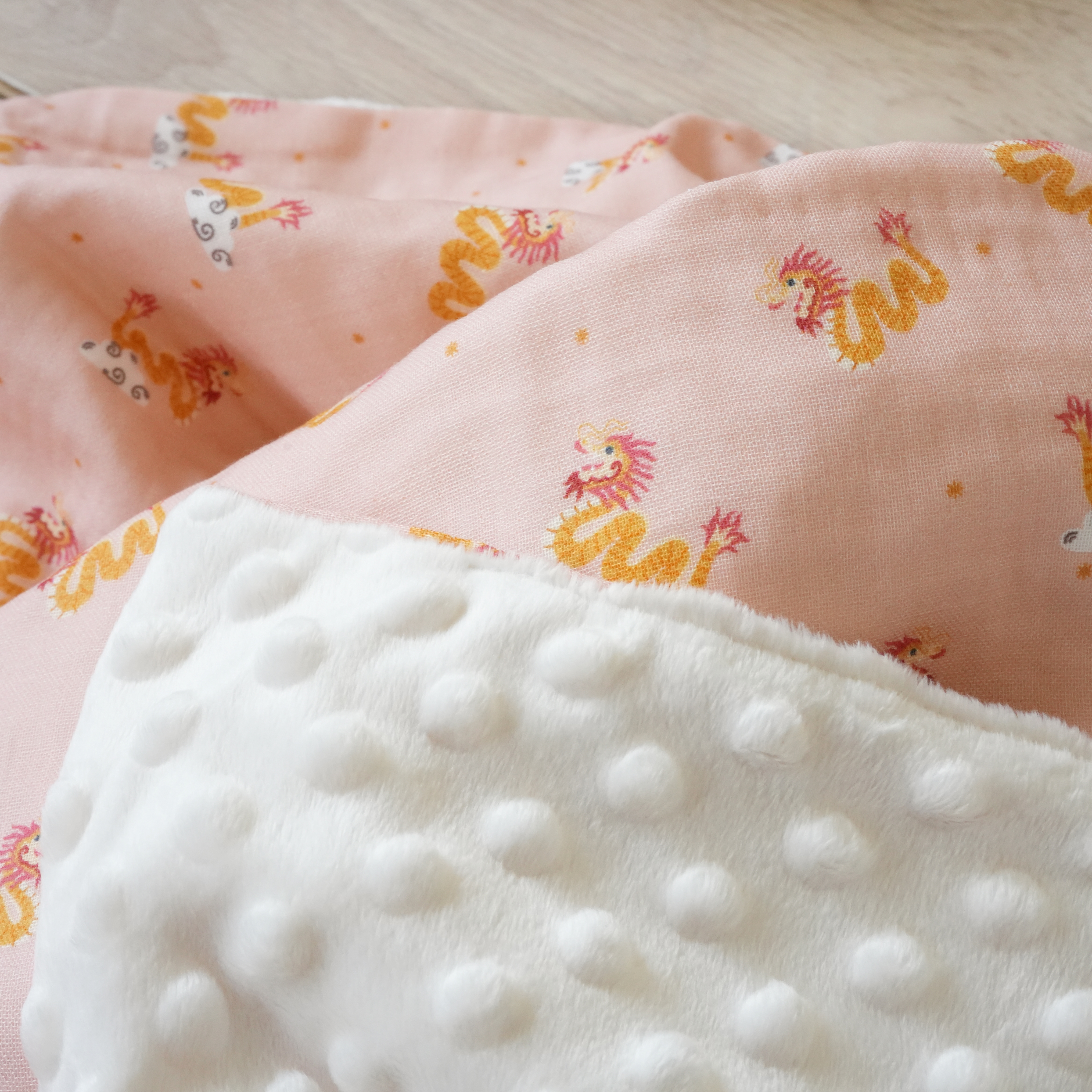 Hi Y.P store-獨家設計款-舒眠毯-福氣龍