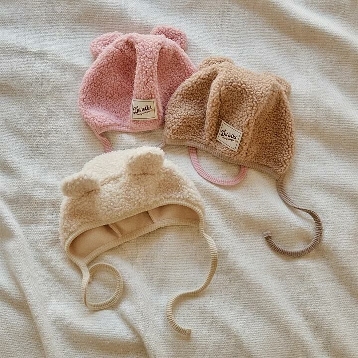 DTD Fluffy可愛咩咩系列-繫帶萌耳帽