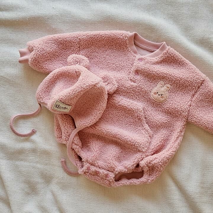 DTD Fluffy可愛咩咩系列-長袖包屁衣