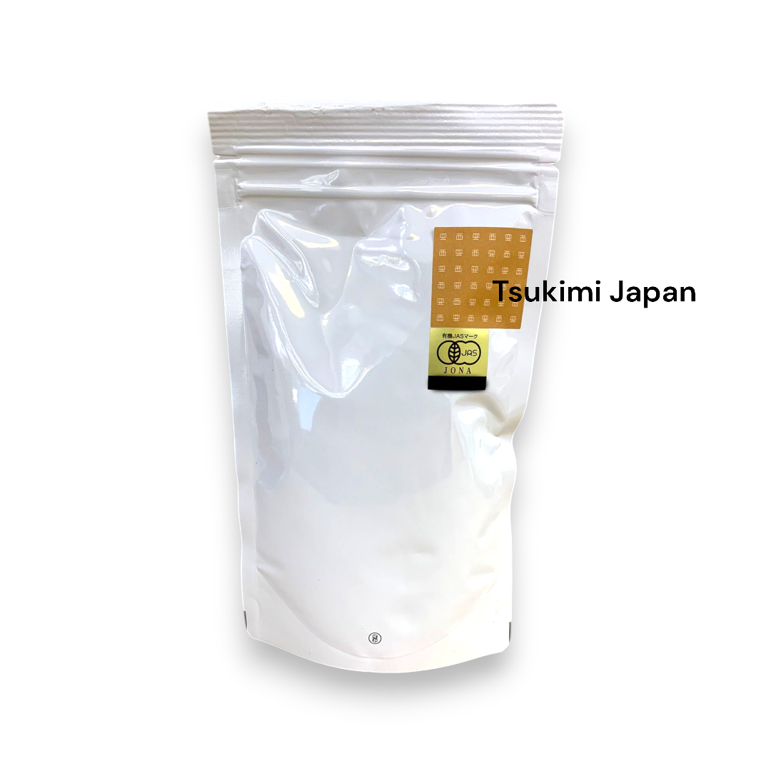 日本 鹿兒島 霧島茶 「有機焙茶粉」【綠茶 / 霧島茶 鹿兒島縣產】農家產地直送 日本有機認證JAS