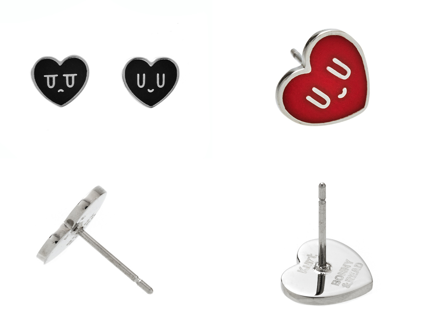 kurt聯名,kurt wu,愛心,耳環,earrings