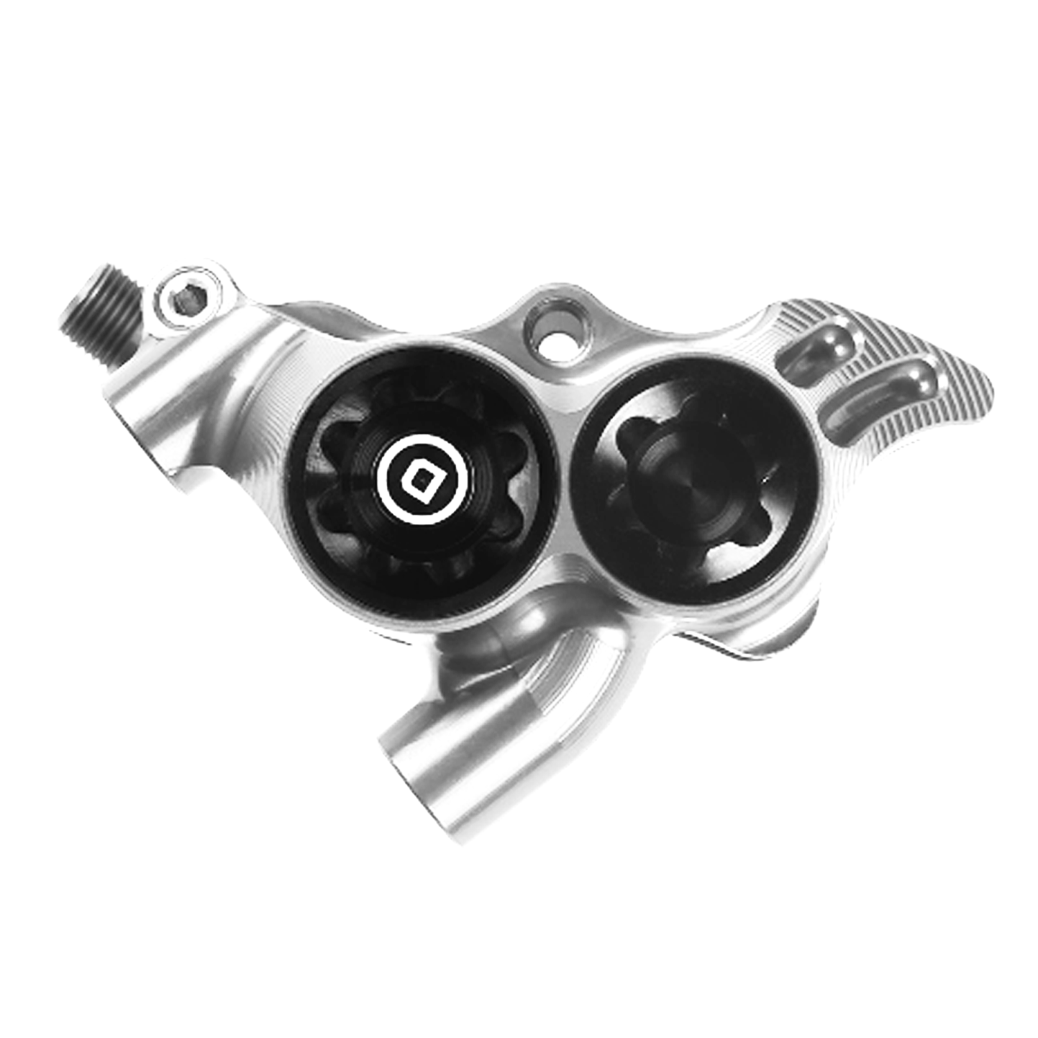 【Hope】RX4+ 4活塞 公路車改裝卡鉗-銀色 /  一車份