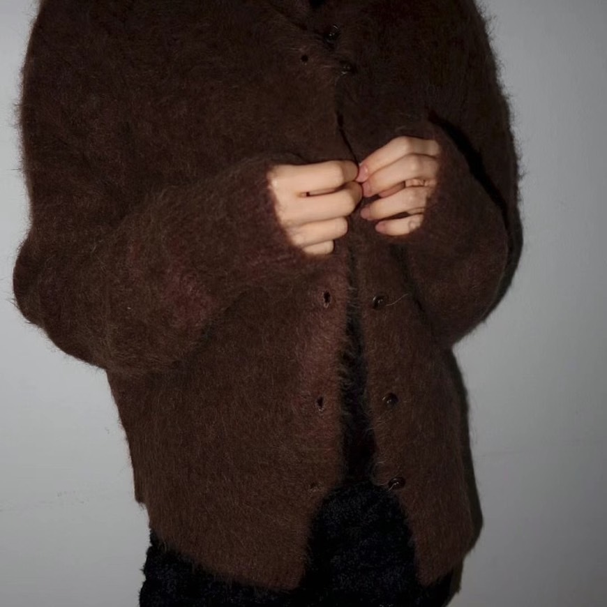 冬日小萌熊 針織外套