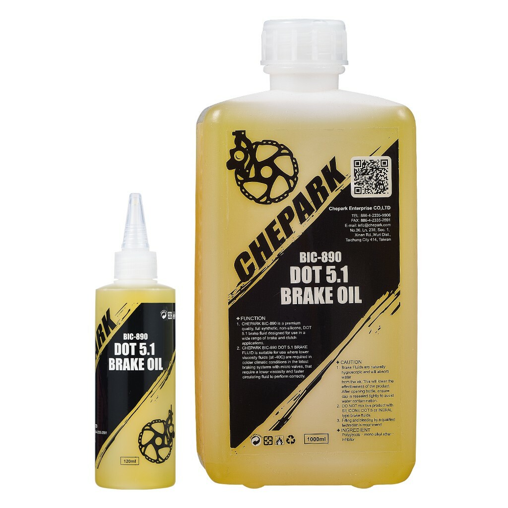 CHEPARK 碟煞系統專用油 - DOT5.1 BIC-890