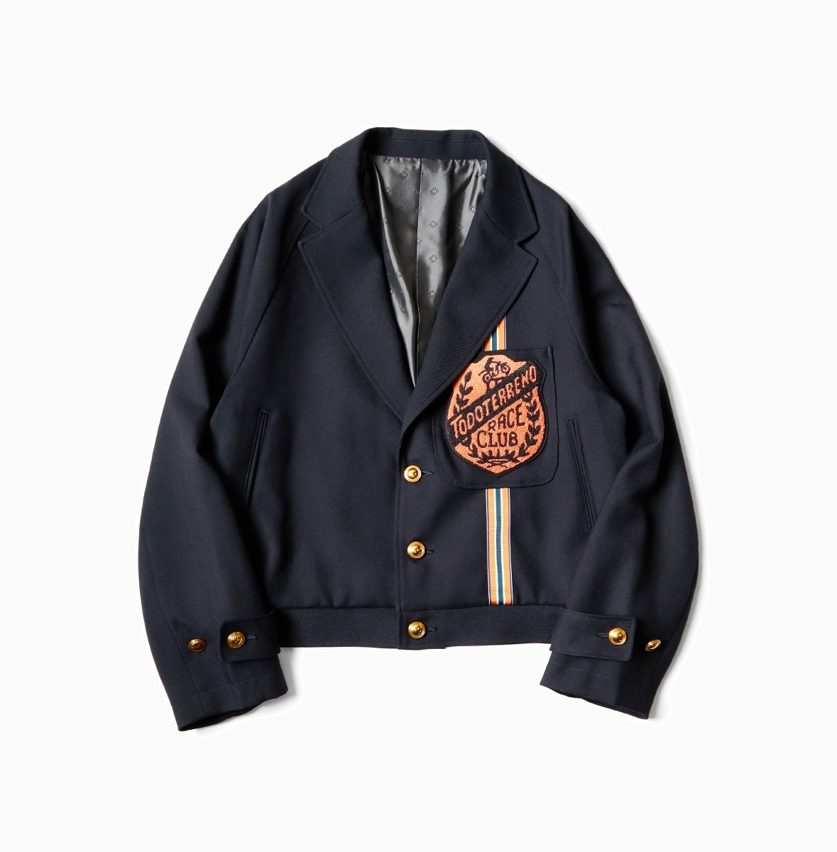 KAPITAL WOOL SERGE TODO TERENO DRIZZLER SUIT JACKET - PRE ORDER ITEM (預訂中)