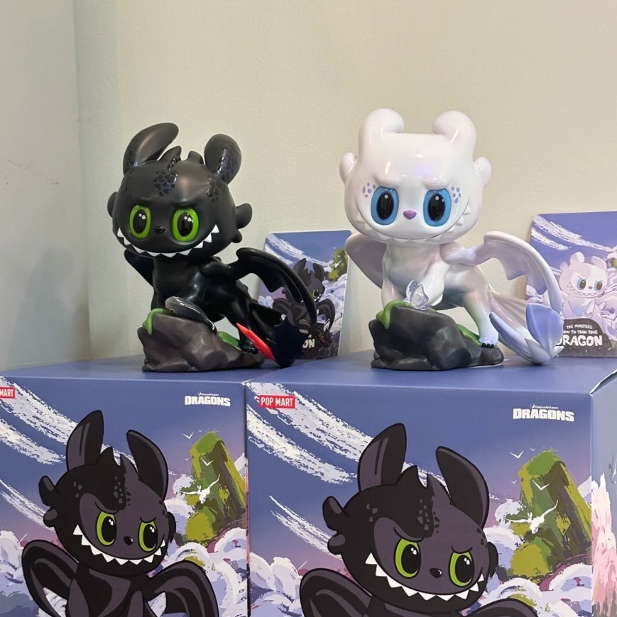 iSNEAKERS｜泡泡瑪特 POPMART 馴龍高手 沒牙 光煞 公仔盲盒