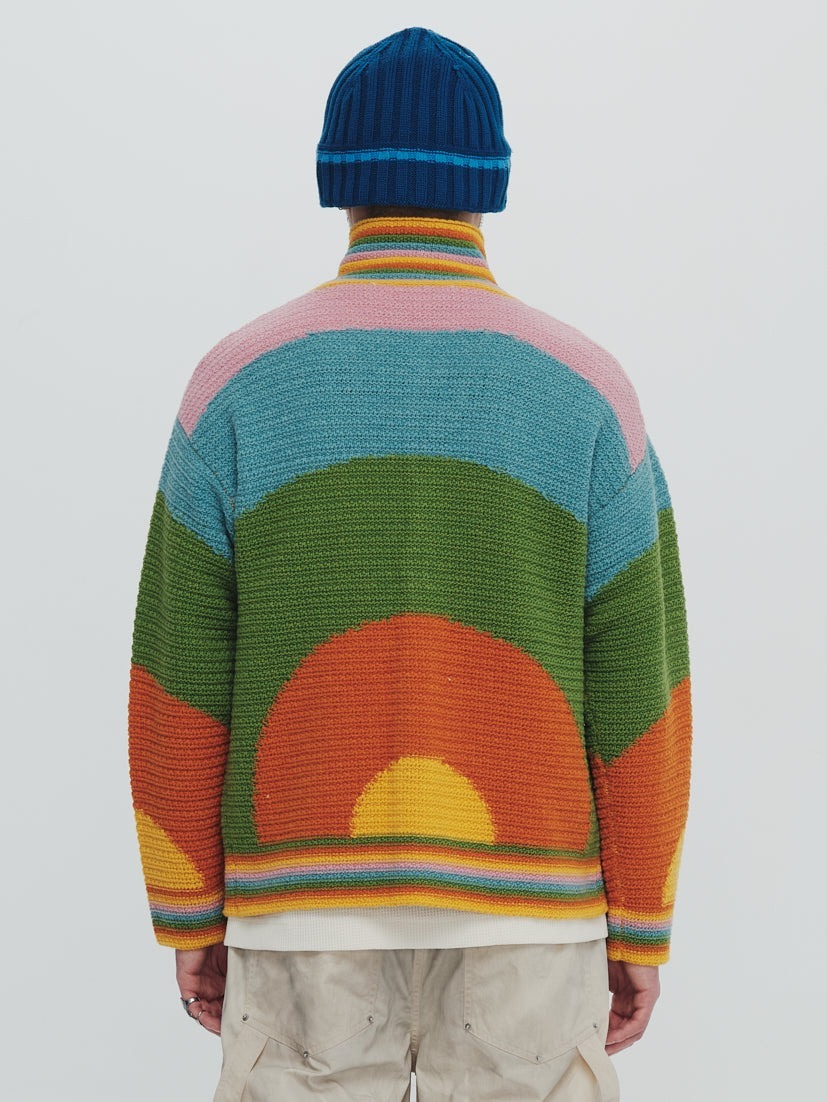 Plateau Rainbow knit shirt