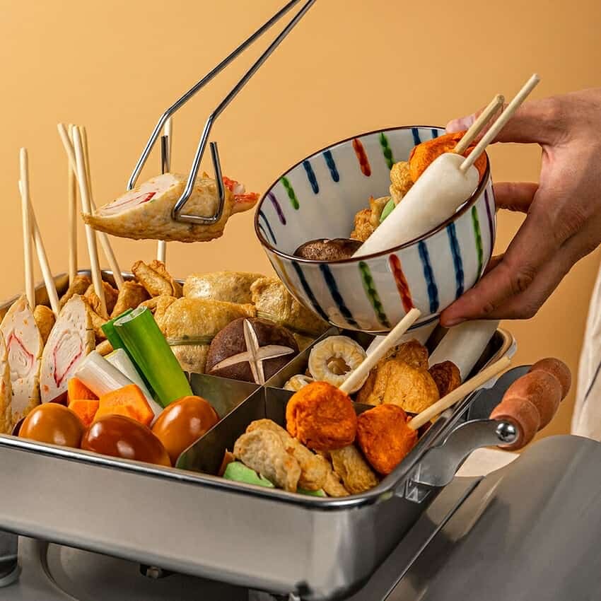 莎莎手作幸福料理｜韓國kingSEOJIN關東煮不鏽鋼料理鍋（木柄式／含木蓋 )