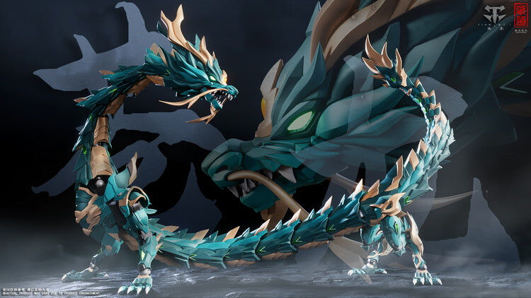 藏道模型 CD-DB-01 神獸蒼龍 合金成品