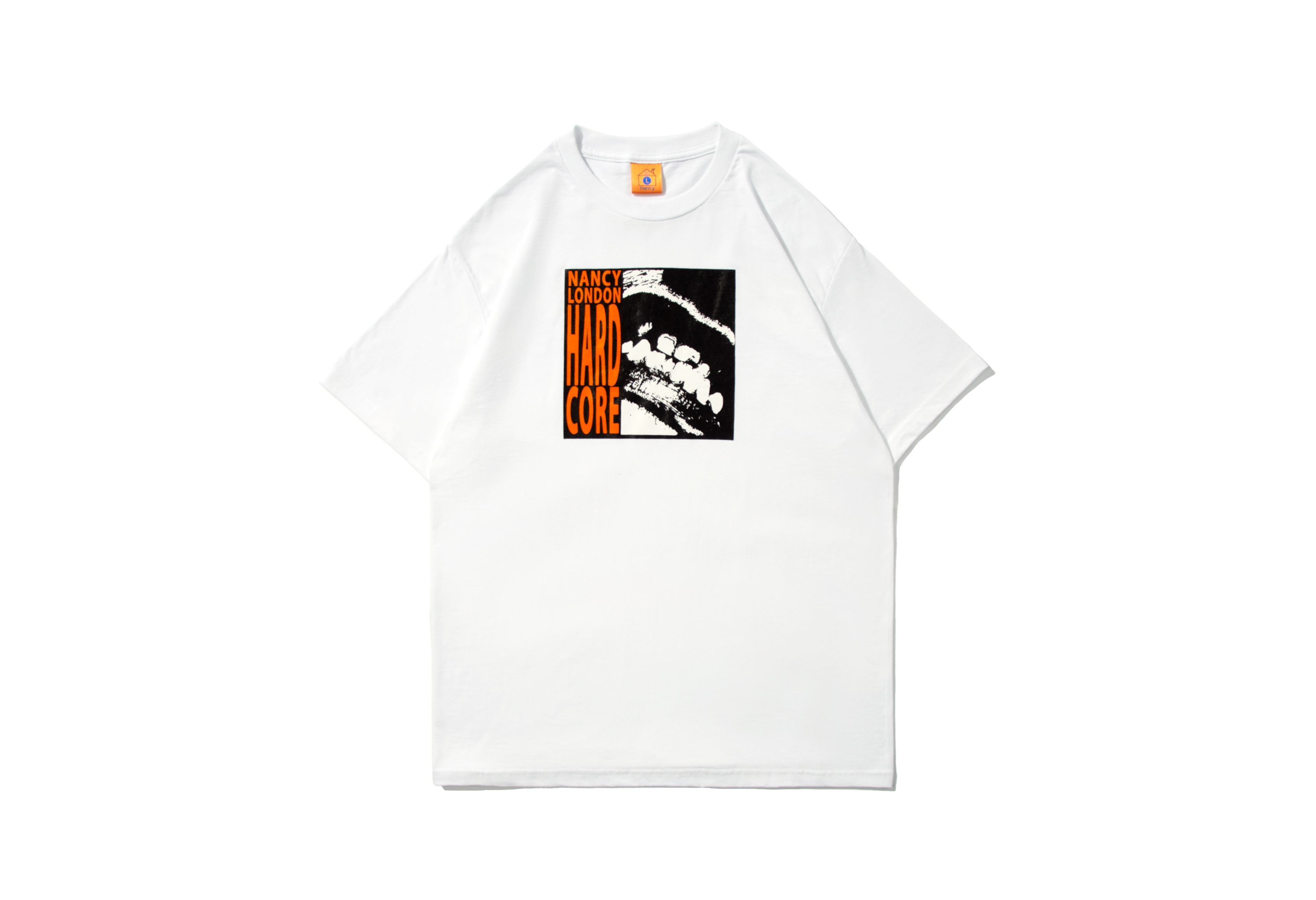 NANCY "HARDCORE TEE" (White)
