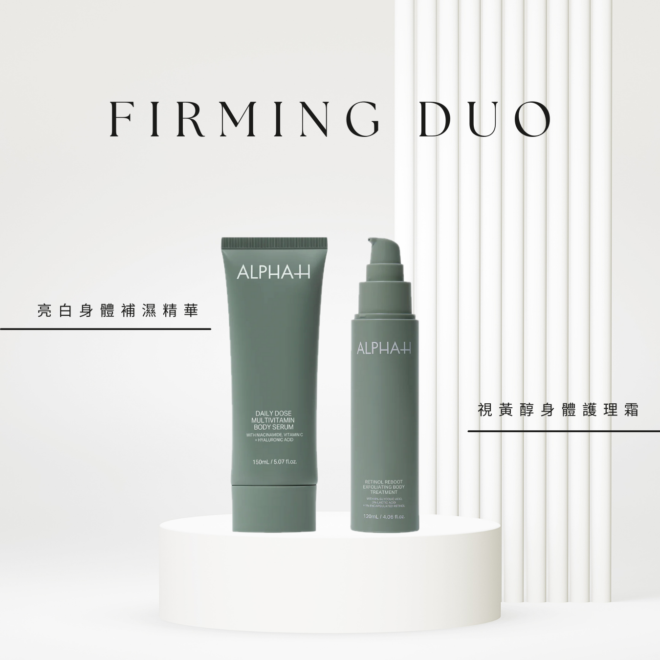 ALPHA-H | 去雞皮 Firming Duo