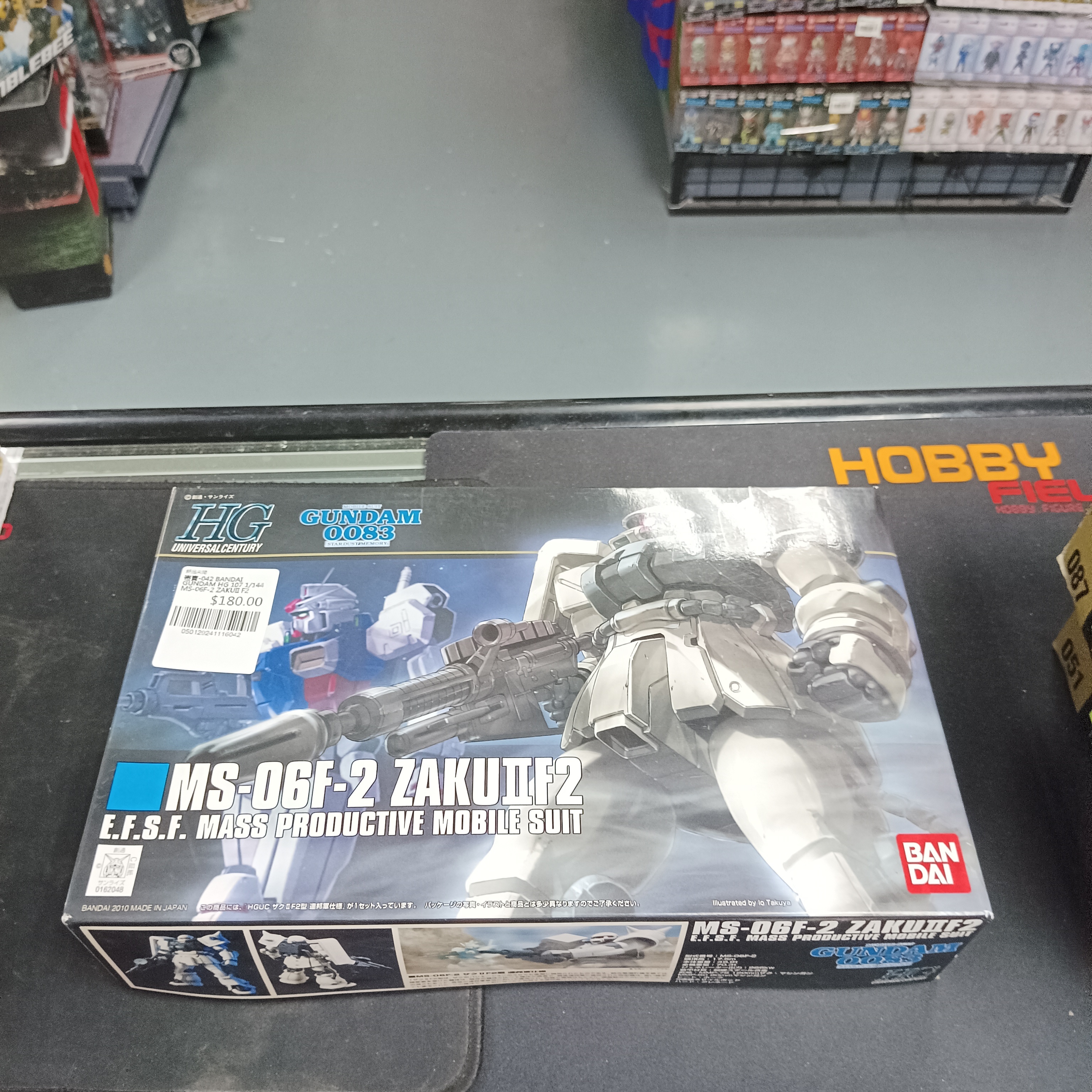 寄賣-042 BANDAI GUNDAM HG 107 1/144 MS-06F-2 ZAKUII F2