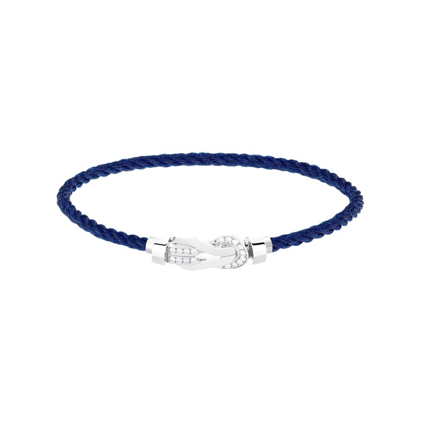 FRED CHANCE INFINIE 18k 白金和鑽石 中型手鏈