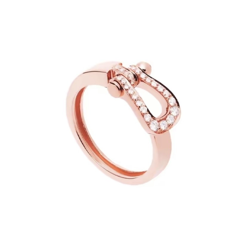 FRED Force 10 18k 中型鑽石戒指