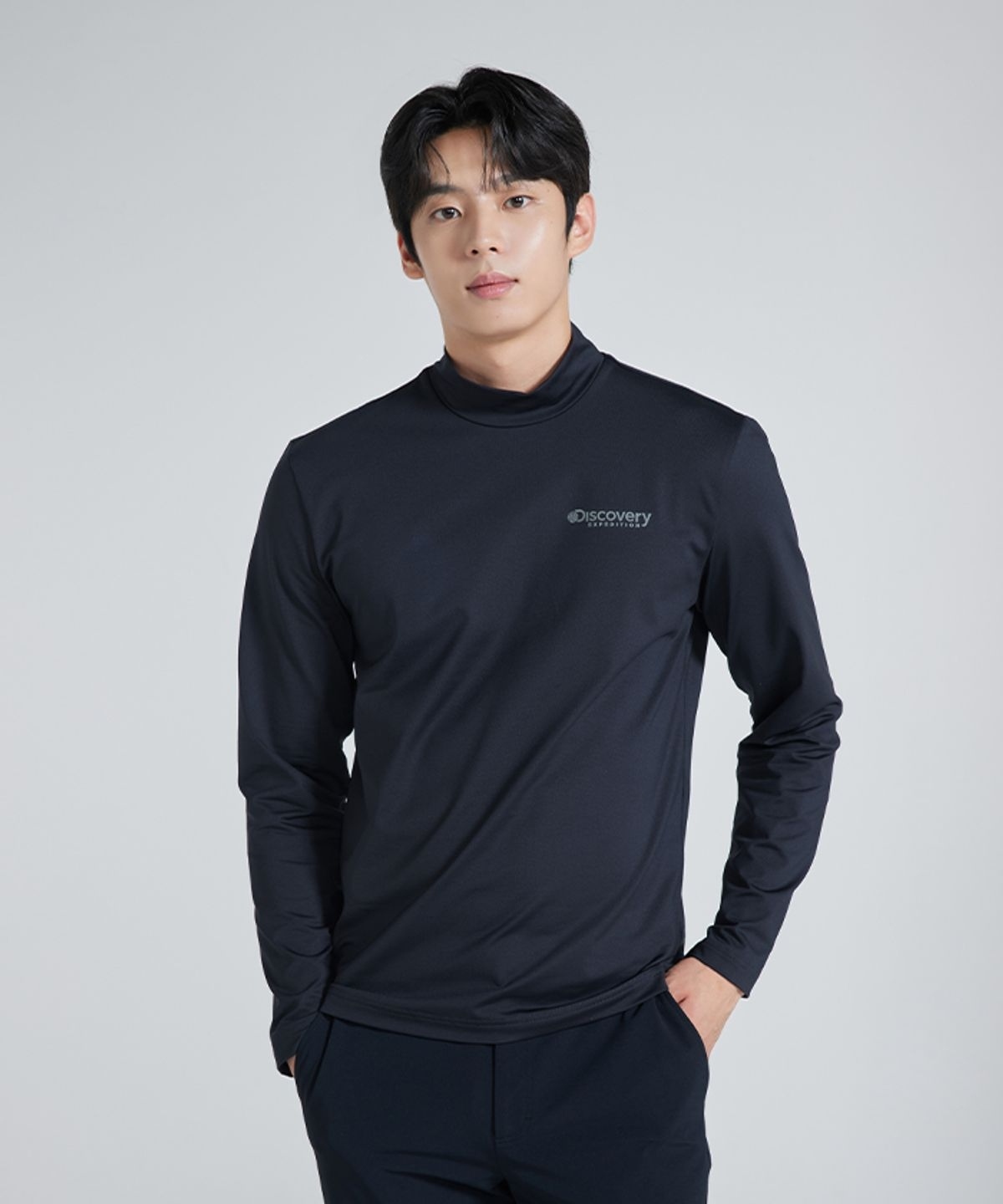 【代購】Discovery 探索 男 高領 Air Heat 長袖 DMRL23044