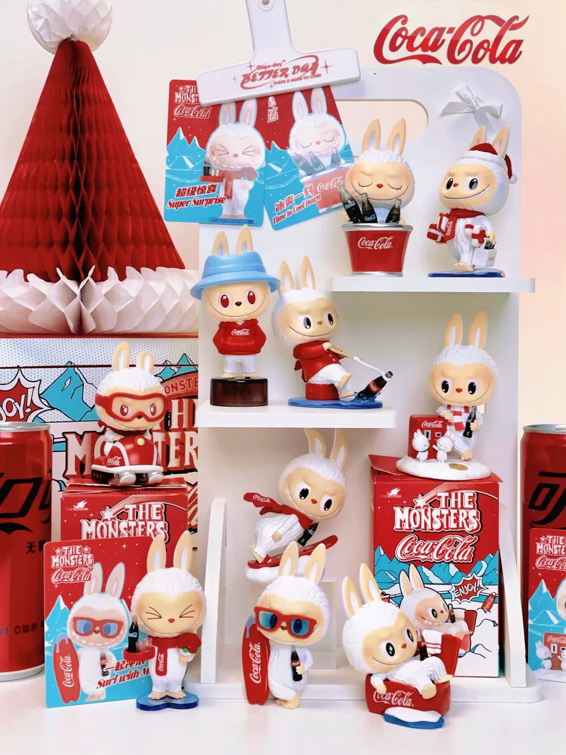 POP MART X COCA COLA 泡泡馬特 THE MONSTERS 可口可樂聯名系列盲盒