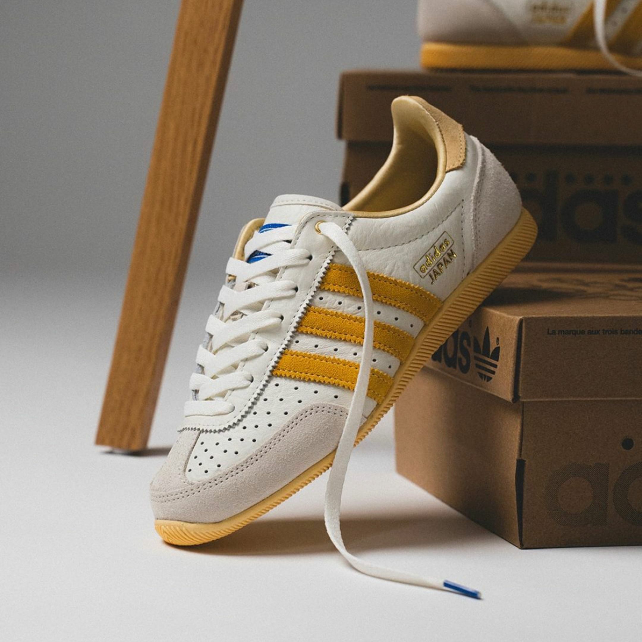 NICEDAY 代購 Adidas Originals Japan 奶油黃 荔枝皮 男女尺寸 IG2011