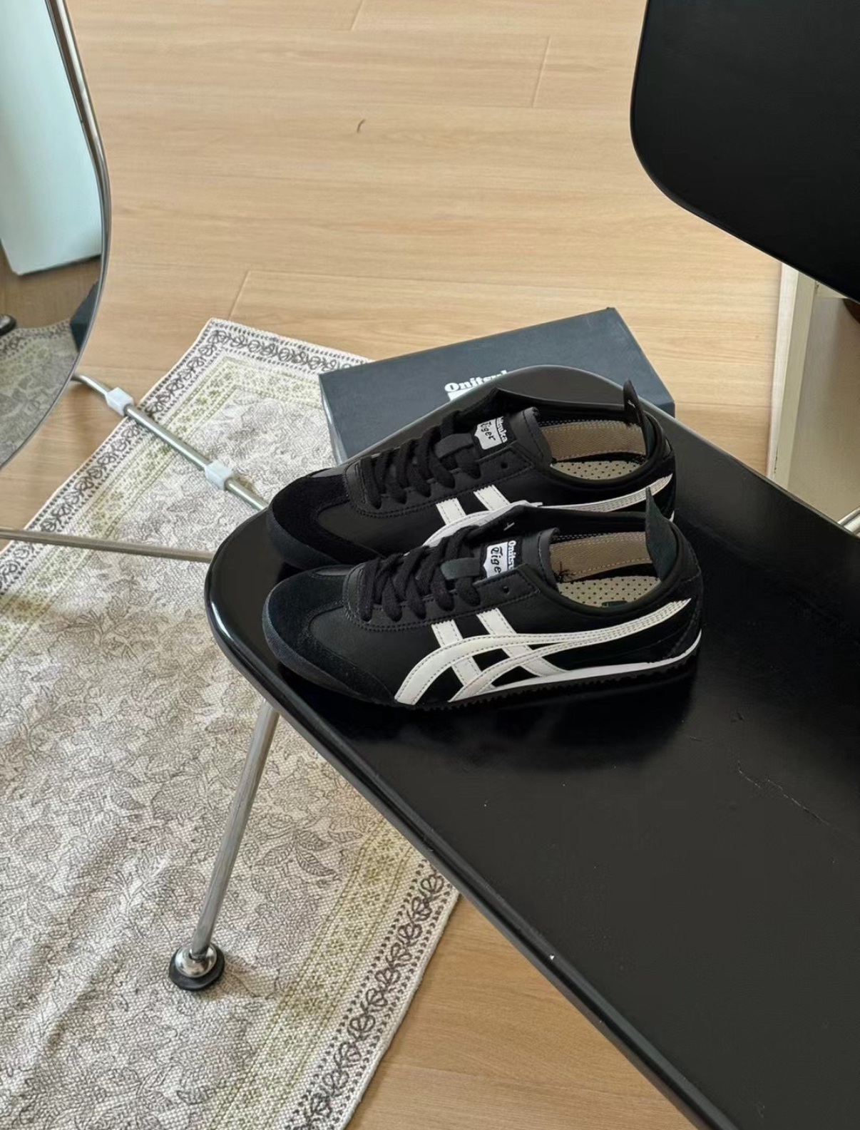 Onitsuka Tiger 鬼塚虎 Mexico 66 黑白 黑色 白條紋 DL408-9001 1183C102-001 /預購