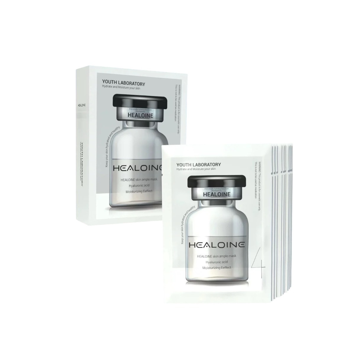 韓國HEALOINE稀洛因 濃縮水光安瓶玻尿酸水光面膜