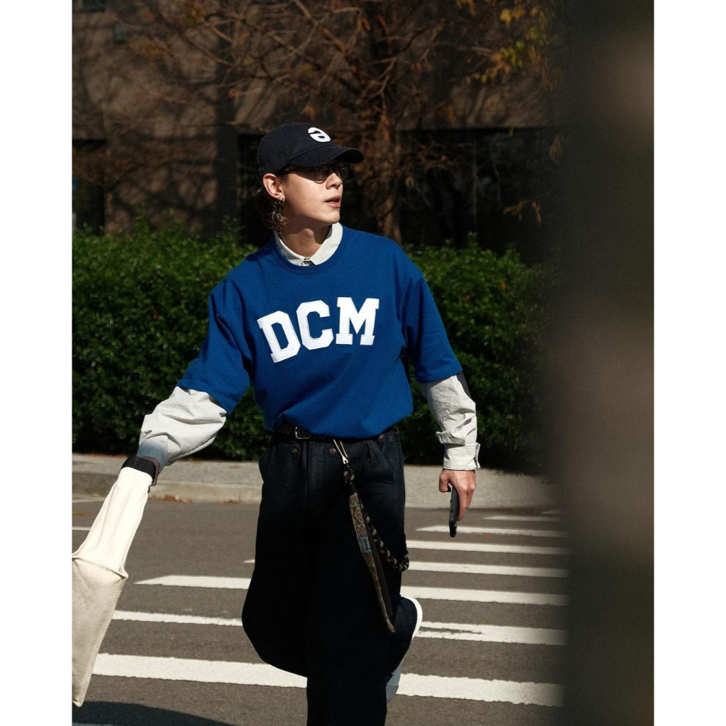 (GOAL) DCM 電繡貼布大LOGO短T