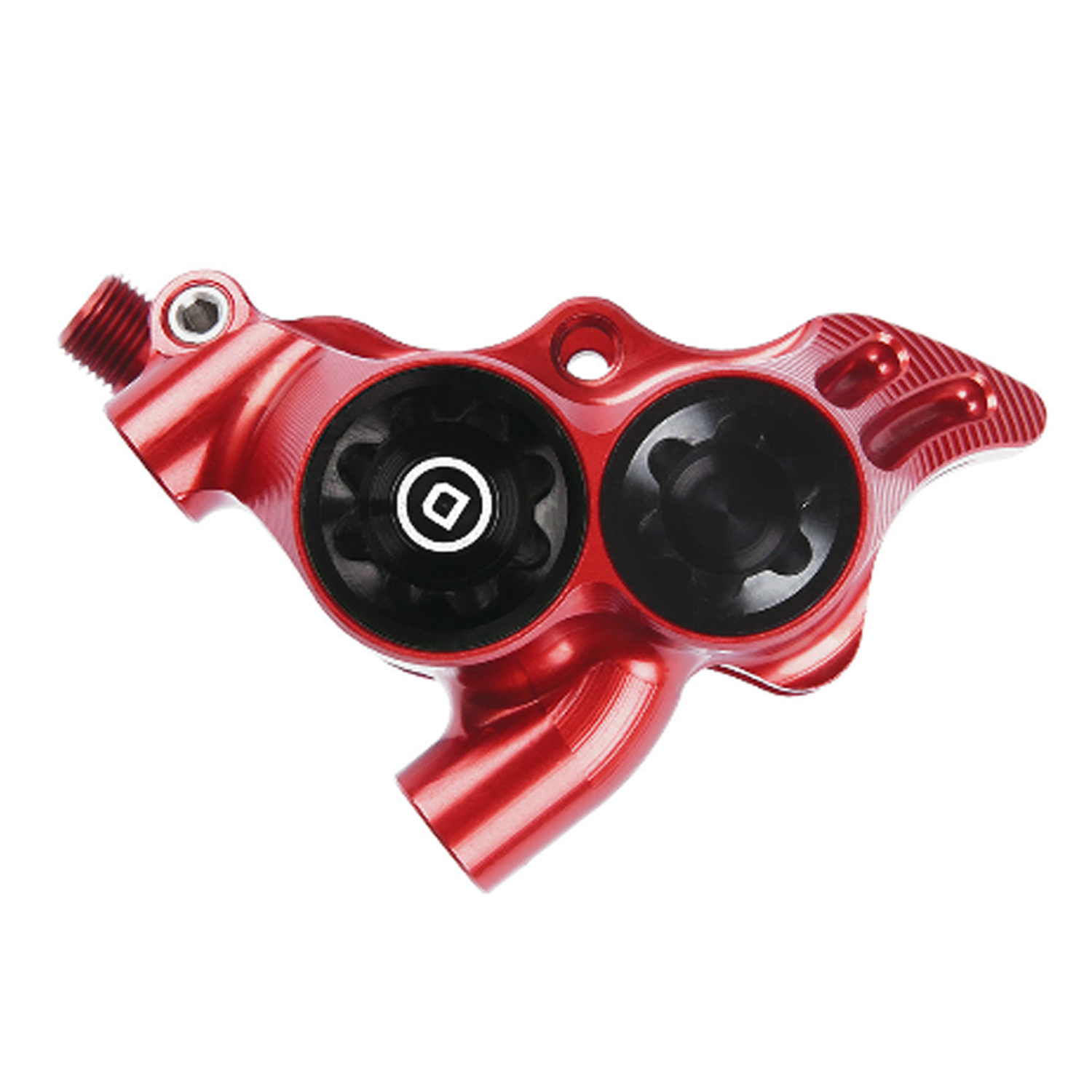 【Hope】RX4+ 4活塞 公路車改裝卡鉗 - 紅色 /  一車份