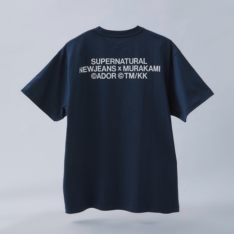 2024AW NEWJEANS MURAKAMI KPOP 聯名 村上隆 正面三朵小花 短T 現貨
