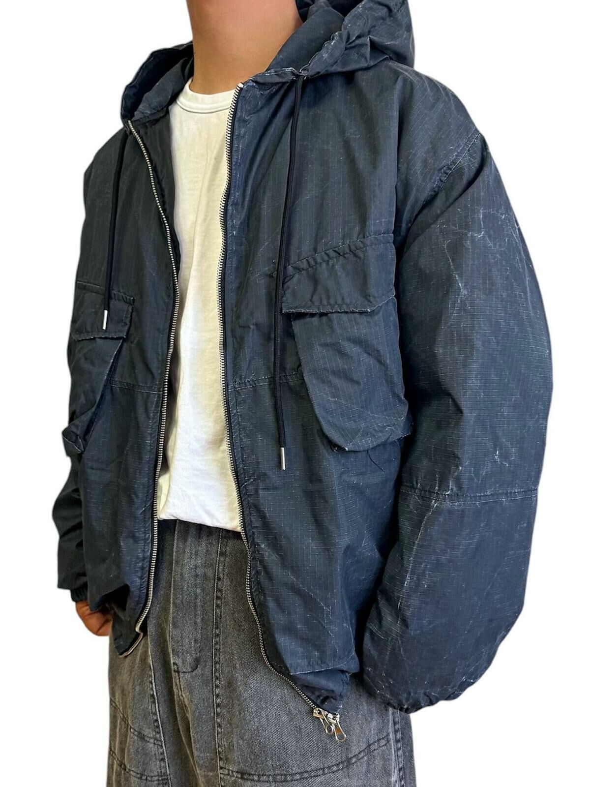 洗水連帽拉鍊外套 WTVR-011JK