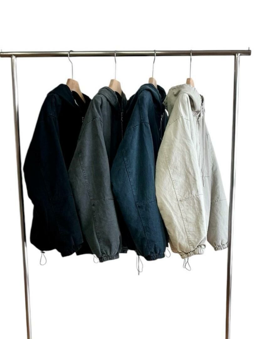 洗水連帽拉鍊外套 WTVR-012JK