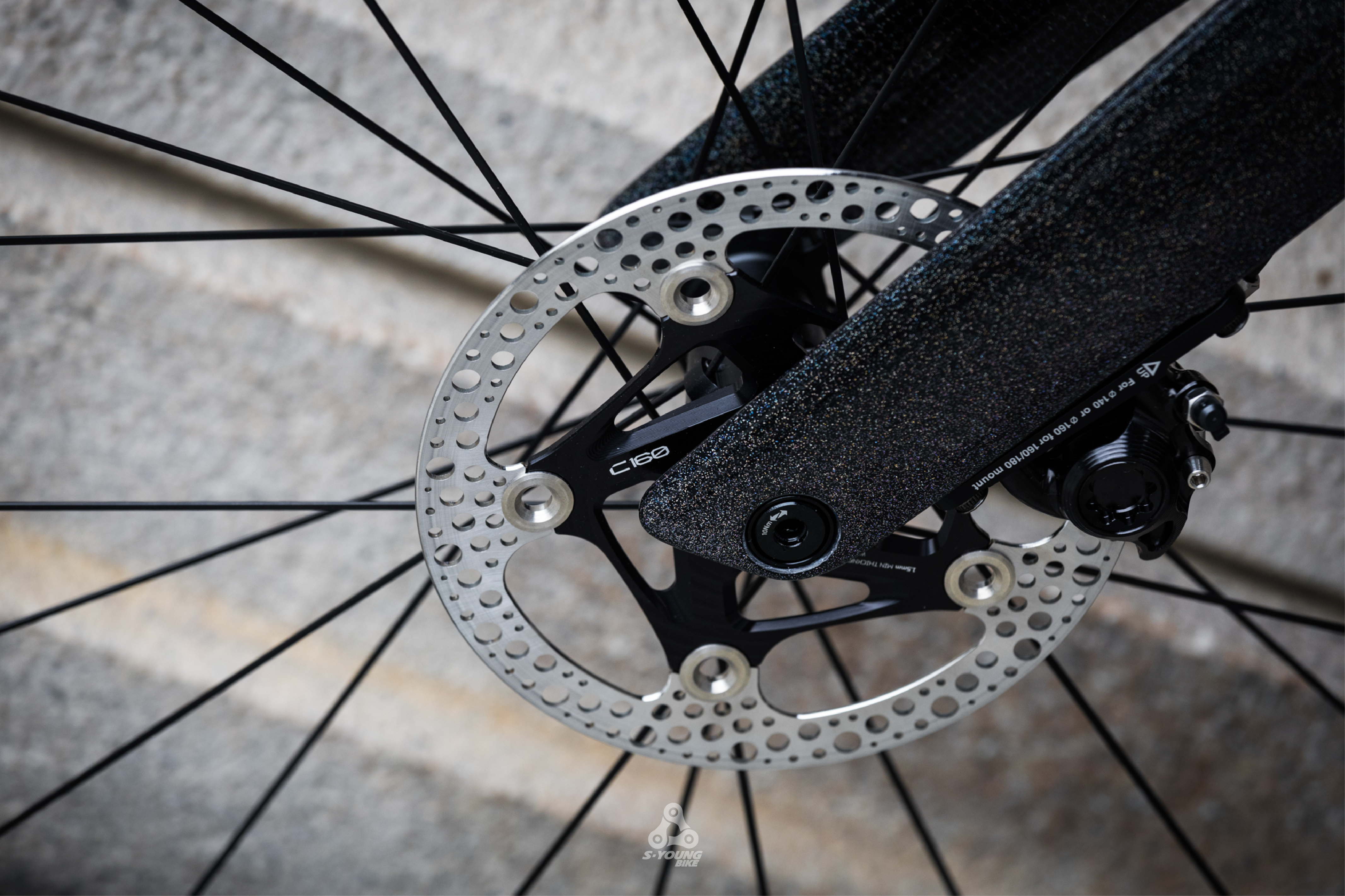 【Hope】Hope 中鎖式浮動碟盤 / 140、160mm（多款色系）