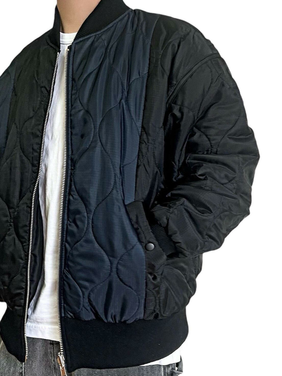 暗紋拉鍊外套(雙面) WTVR-014JK