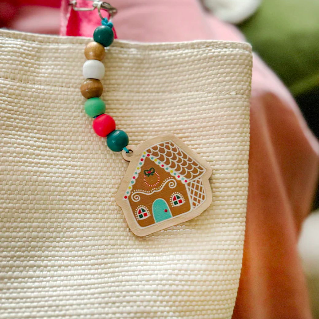 薑餅屋 (迷你鐵盒)| DIY串珠鑰匙圈