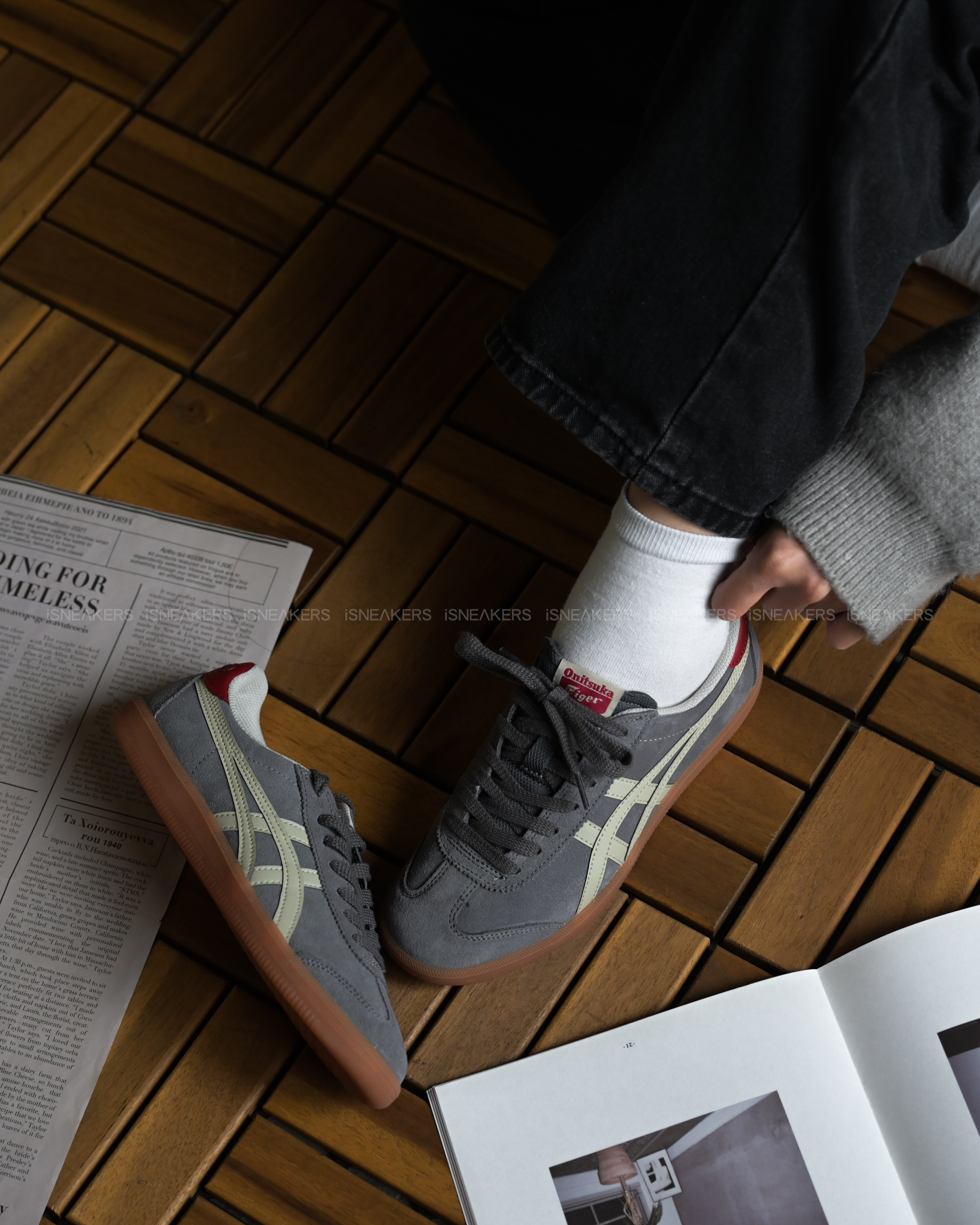 iSNEAKERS｜Onitsuka Tiger Tokuten "Grey White" 鬼塚虎 灰紅 1183C430-020