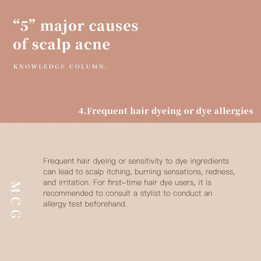 Seasonal Scalp Itch Causes - Frequent Hair Dyeing or Allergic Reactions to Dye