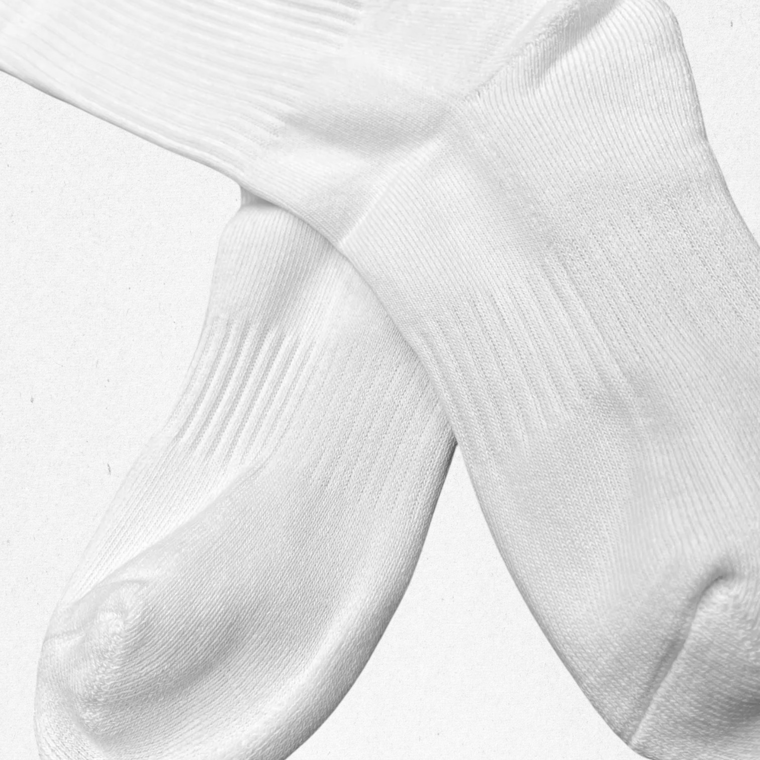 《407》#厚系列 / 純白長襪