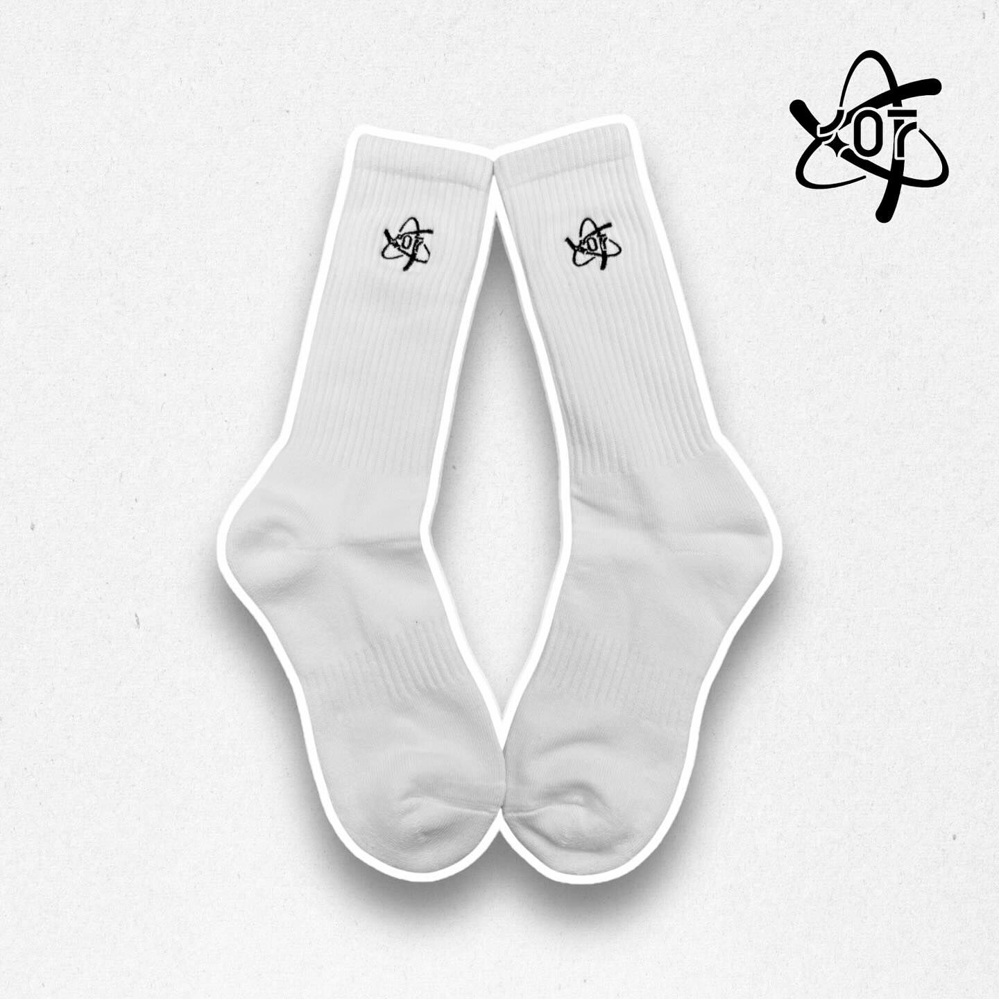 《407》#厚系列 / 407品牌刺繡光圈長襪