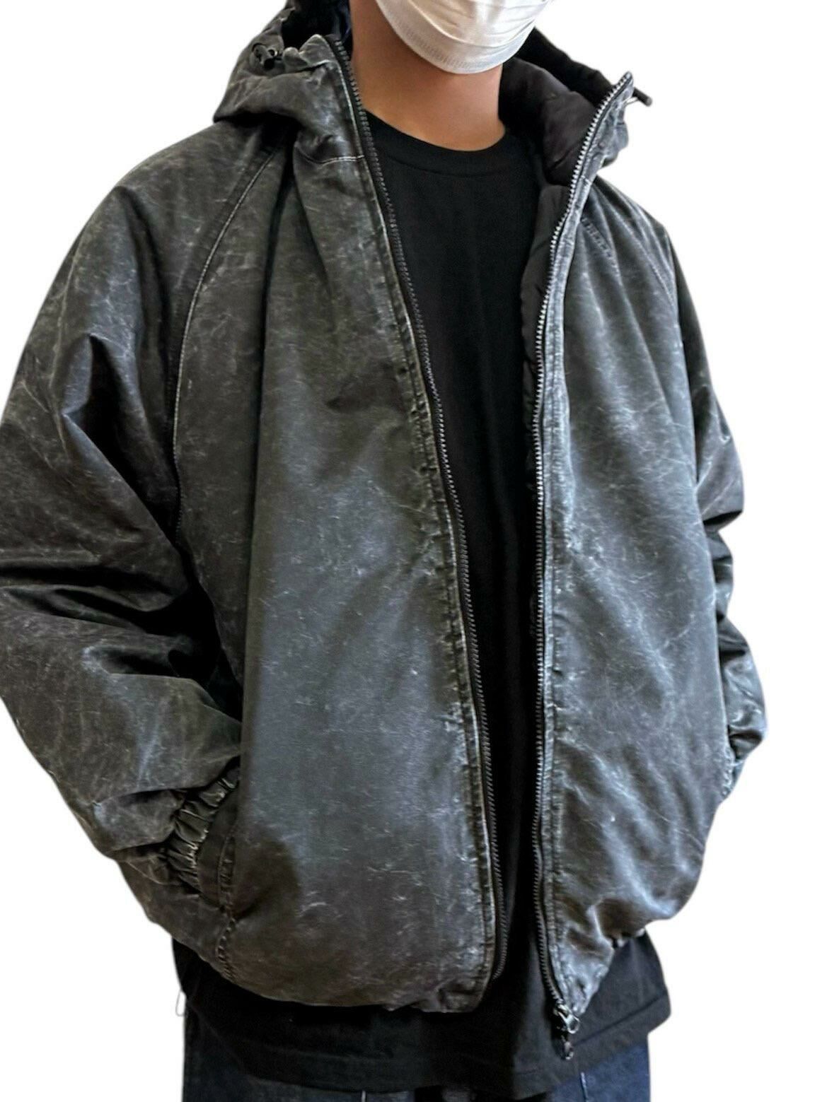 洗水連帽拉鍊外套(薄夾棉) WTVR-018JK