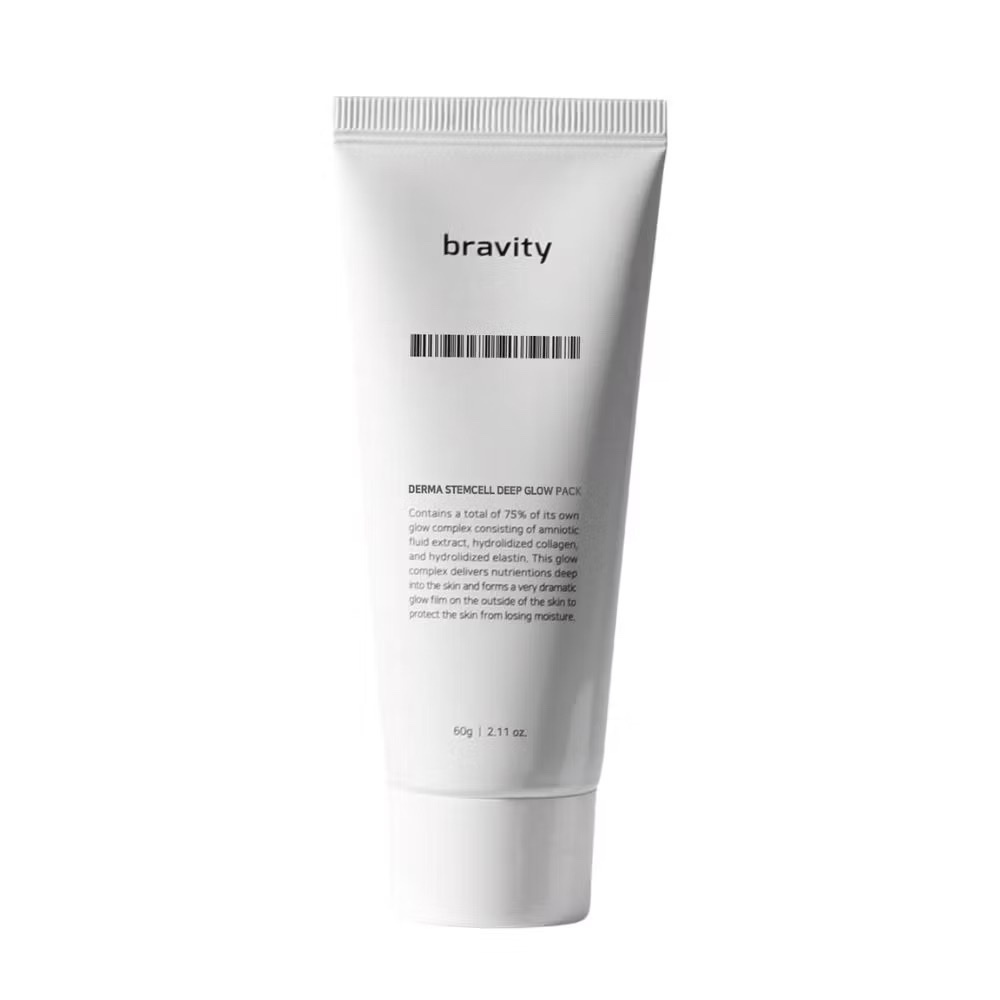 [bravity] DERMA STEMCELL DEEP GLOW PACK 新款膠原蛋白撕拉水光面膜