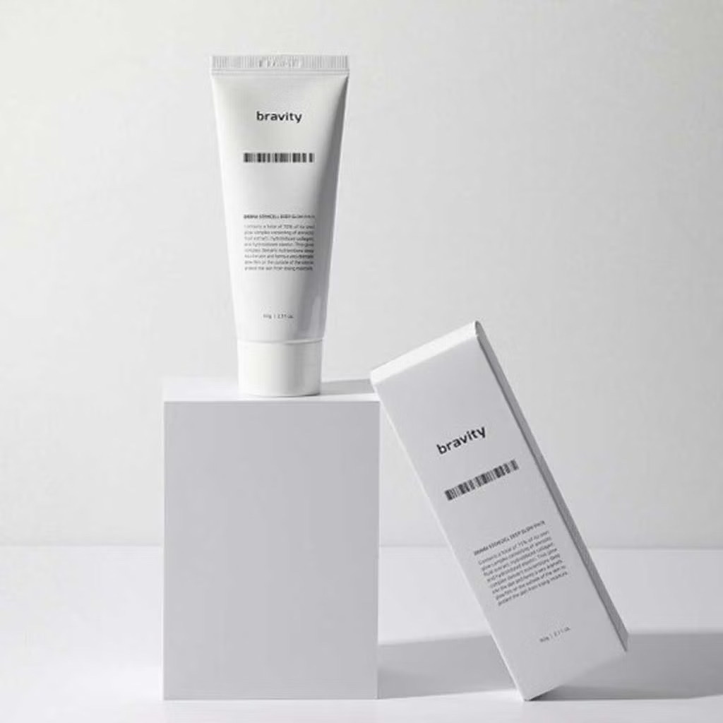 [bravity] DERMA STEMCELL DEEP GLOW PACK 新款膠原蛋白撕拉水光面膜