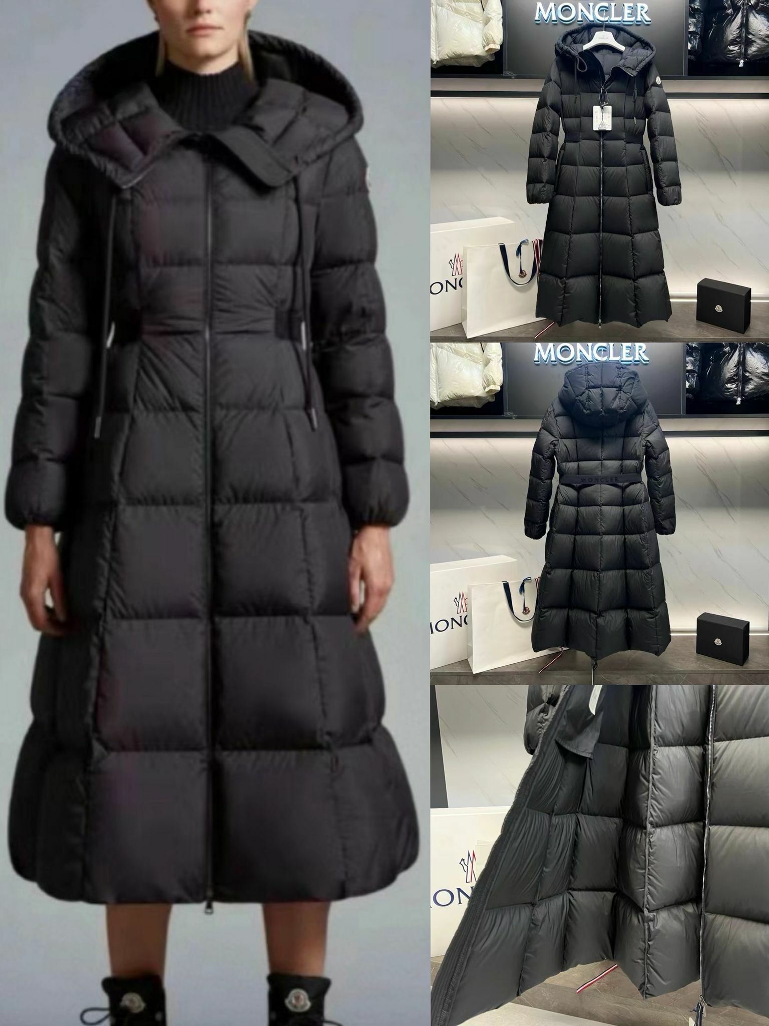 Moncler Faucon 長版女羽絨外套